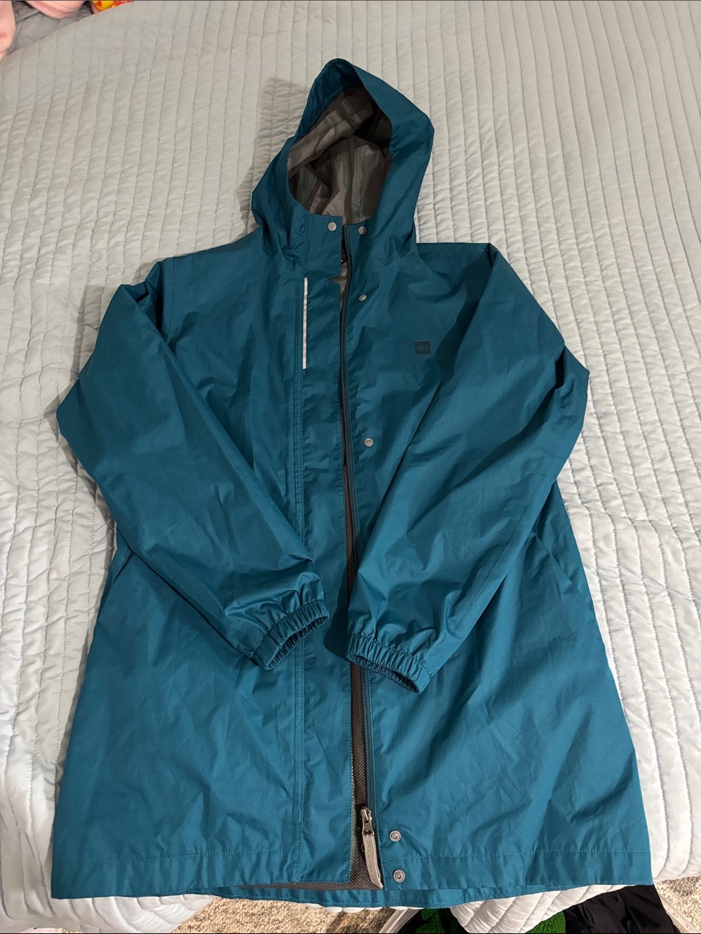 MEC Teal Lightweight Packable Jacket